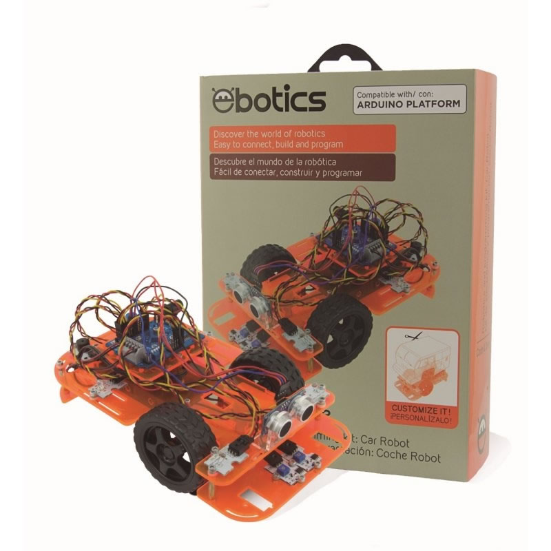 Ebotics Code Drive Kit Dyi Coche Robot